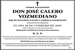 José Calero Vozmediano